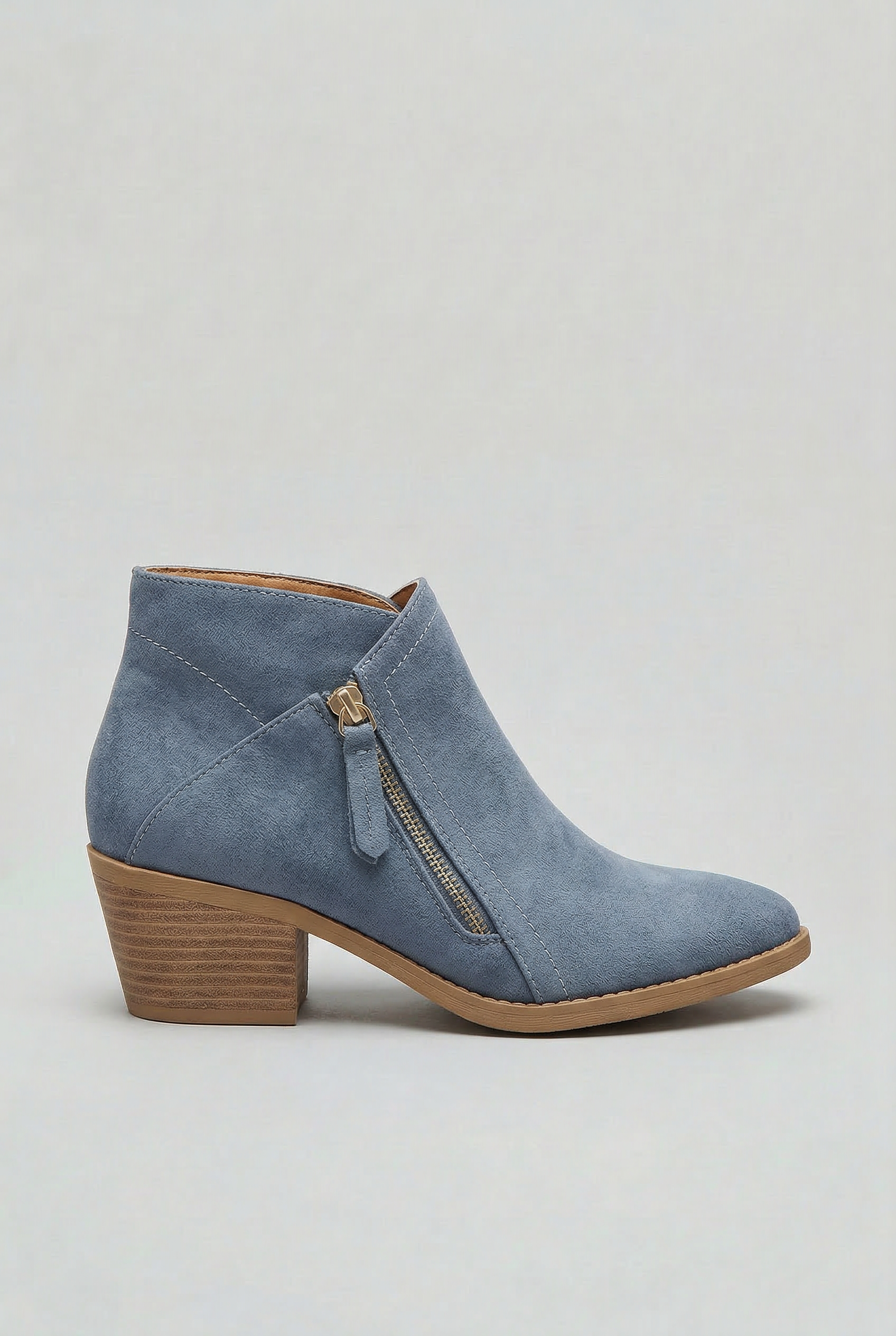 blue suede dress boots Ankle Faux Women's Block Heel Side Zip – Casual, Offi – Werune YGroup_trinity Product Features Color:Champane Shoshanna Penna Dress In