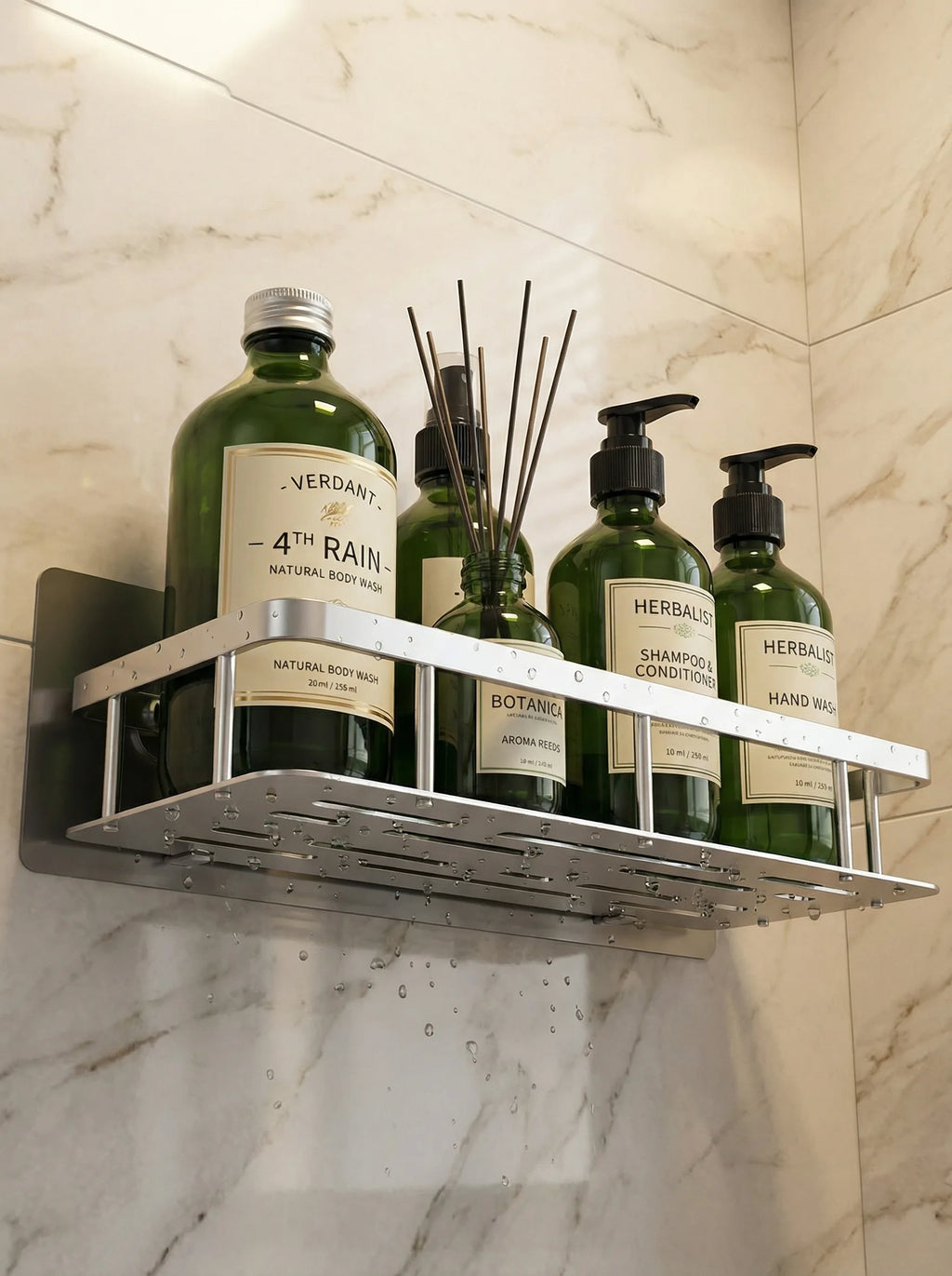 Bathroom Corner Shelf | Bathroom Wall Mounted Storage Rack