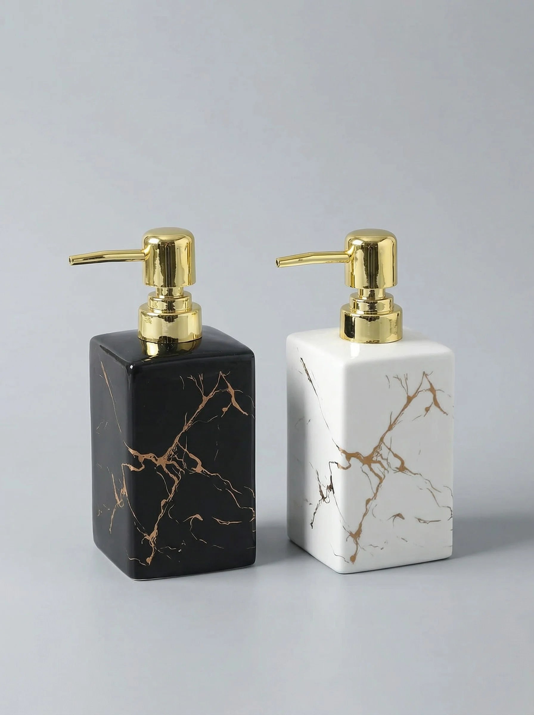 Soap Dispenser | Marble Effect Pump Design