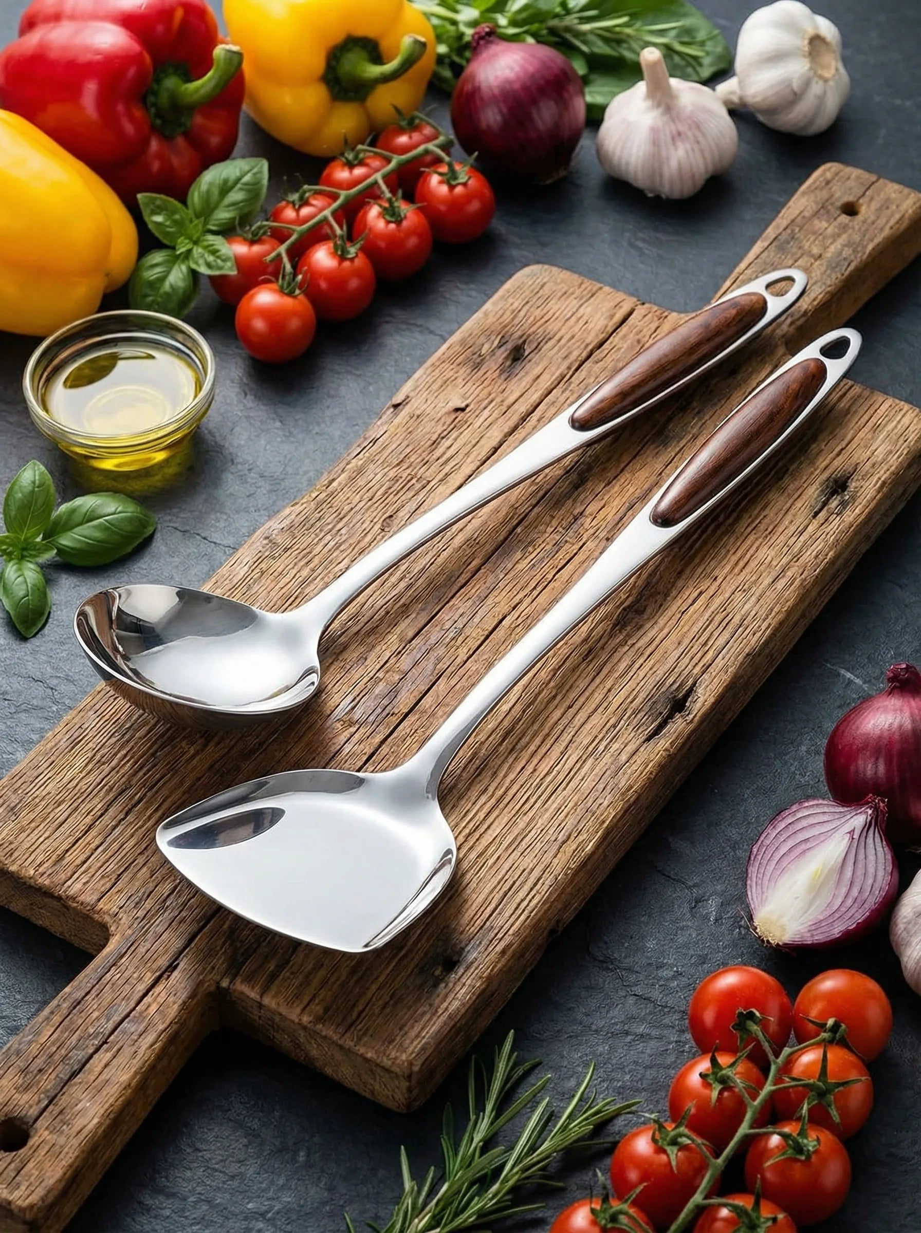 Kitchen Utensil Set | Hanging Handle Cooking Tools
