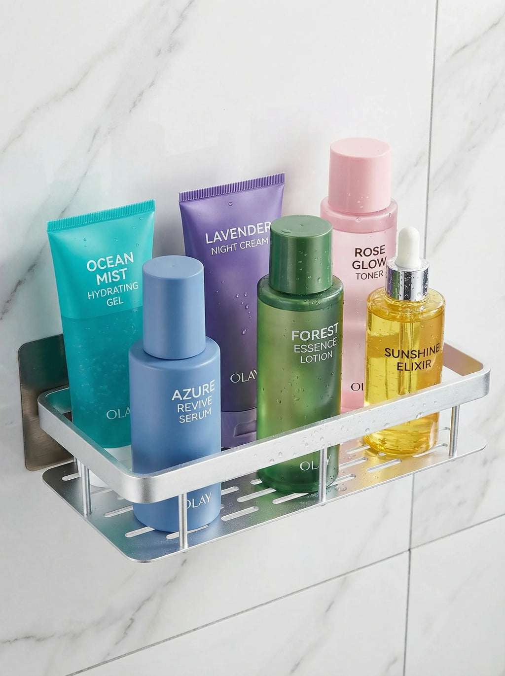 Bathroom Corner Shelf | Bathroom Wall Mounted Storage Rack