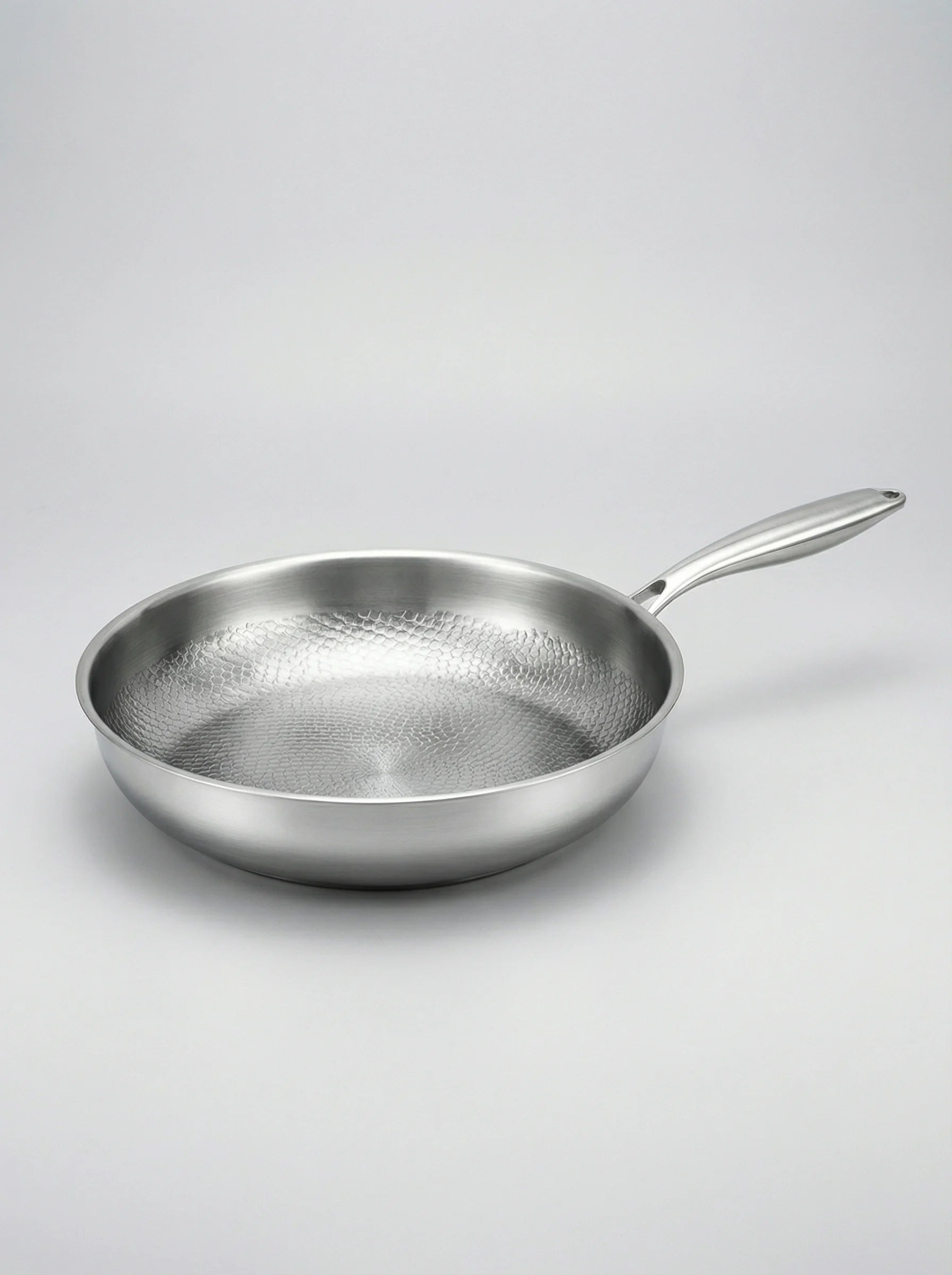 Frying Pan With Lid | Deep Cooking Skillet Design