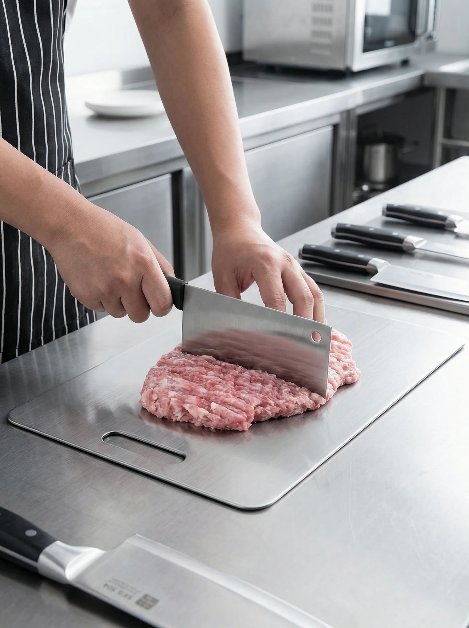 Chopping Board With Handle | Kitchen Prep Surface