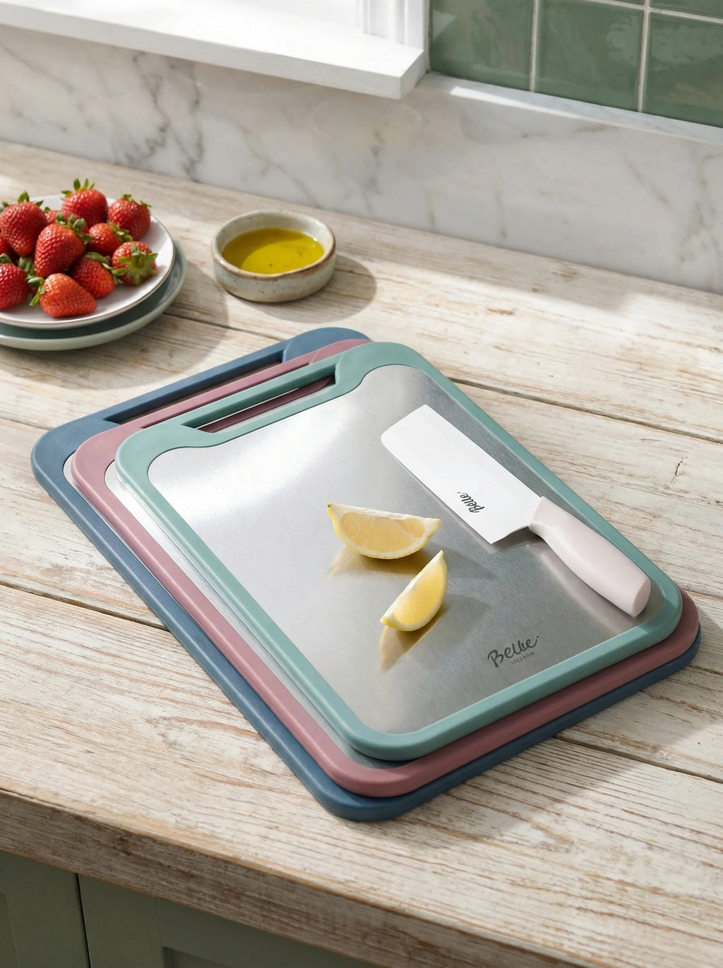 Double Sided Chopping Board | Non Slip Kitchen Design