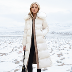 Designer Winter Parka with Fur Hood – Winter Fashion, Outdoor Activities