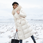 Designer Winter Parka with Fur Hood – Winter Fashion, Outdoor Activities