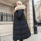 Designer Winter Parka with Fur Hood – Winter Fashion, Outdoor Activities