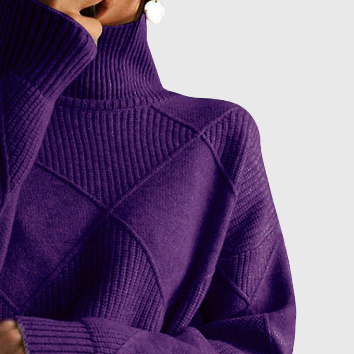 Roll Neck Jumper – Casual Wear, Office Style