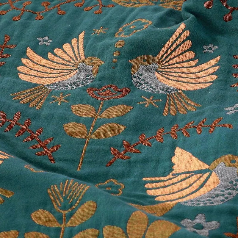 Boho Throw Blanket | Reversible Pattern Design-Blanket-werune.com
