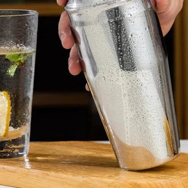 Cocktail Shaker Set | Bamboo Stand Design-Barware-werune.com