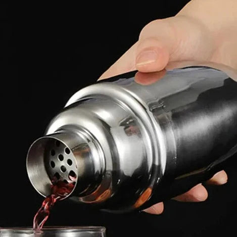 Cocktail Shaker Set | Bamboo Stand Design-Barware-werune.com