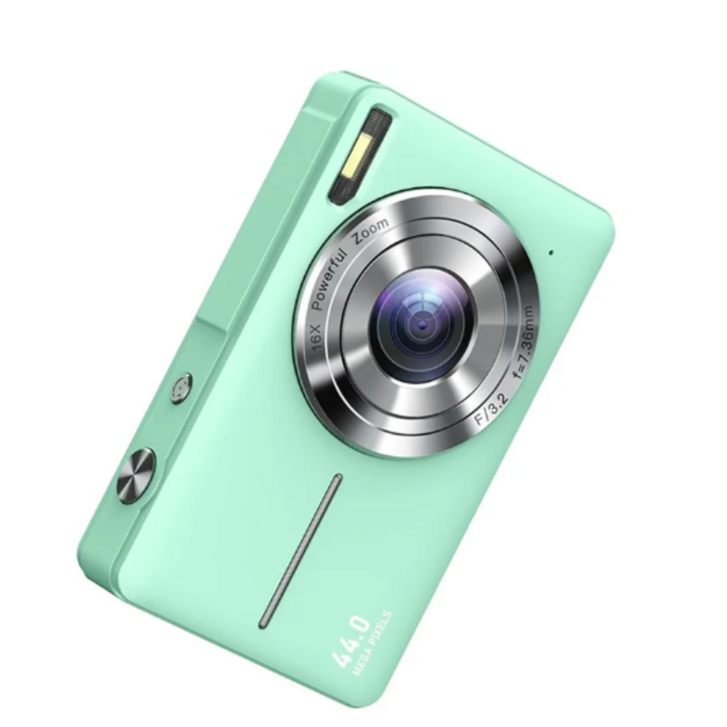 Digital Compact Camera | Portable Photography Device With Zoom Lens-Camera-werune.com