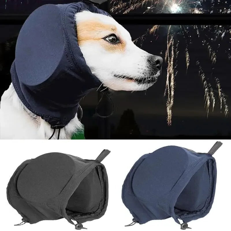 Dog Ear Protection Hood | Adjustable Pet Head Cover-Pets-werune.com