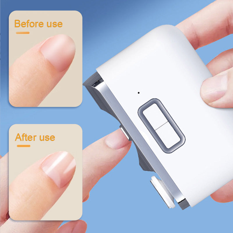 Electric Nail Clipper | Compact Handheld Design-Nail Tools-werune.com