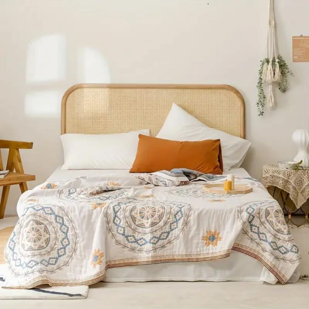 Geometric Pattern Throw Blanket | Decorative Cover For Sofa And Bed-Blanket-werune.com
