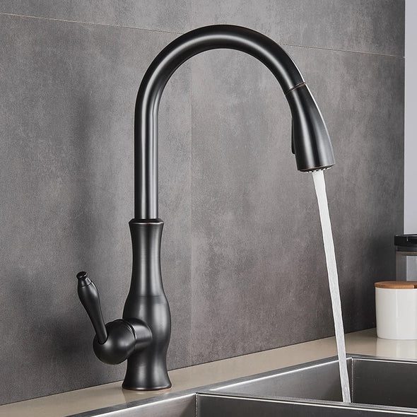 Kitchen Faucet | Pull-Out Kitchen Faucet | Sink Mixer Tap | AquaKraft-Faucet-werune.com