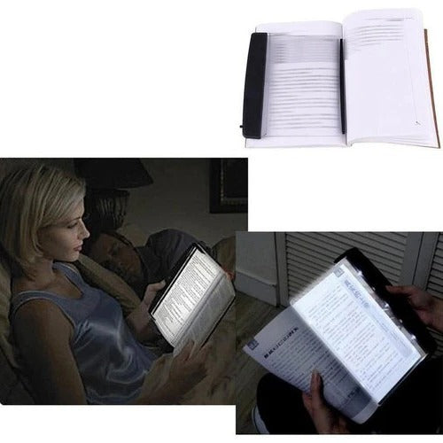 LED Reading Light Panel | Portable Page Illumination Device-Lamp-werune.com