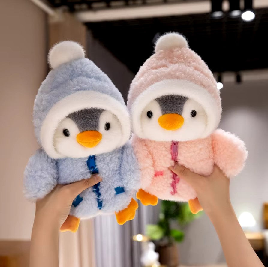 Penguin Plush Toy | Hooded Outfit Design-Toy-werune.com