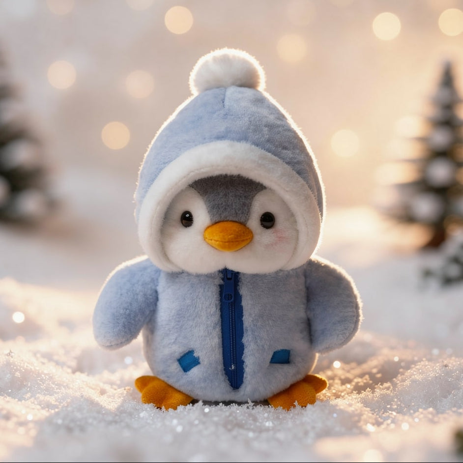 Penguin Plush Toy | Hooded Outfit Design-Toy-werune.com