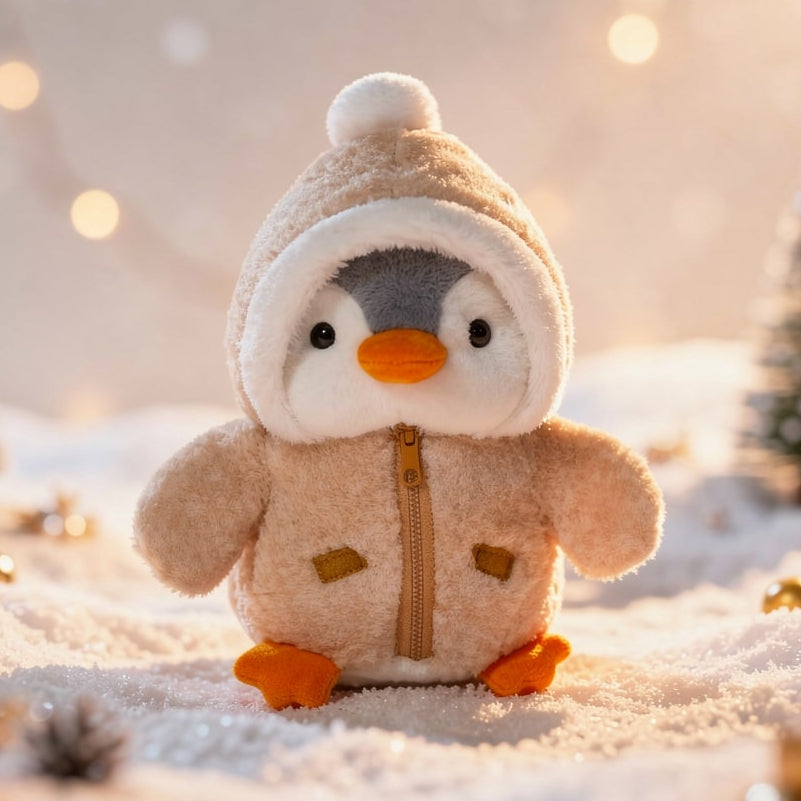 Penguin Plush Toy | Hooded Outfit Design-Toy-werune.com