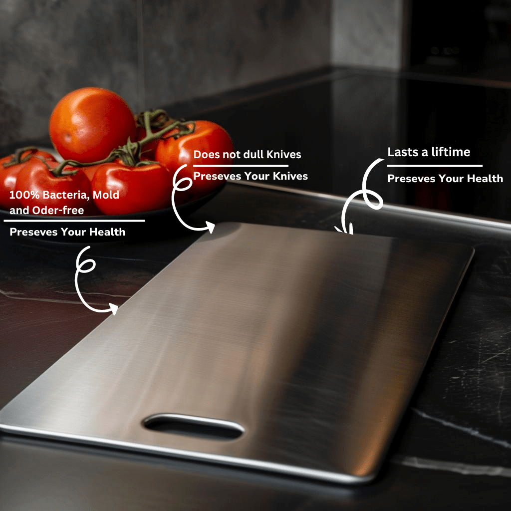 Rectangular Cutting Board | Kitchen Preparation Surface With Handle Slot-CuTting-werune.com