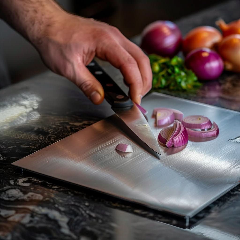 Rectangular Cutting Board | Kitchen Preparation Surface With Handle Slot-CuTting-werune.com