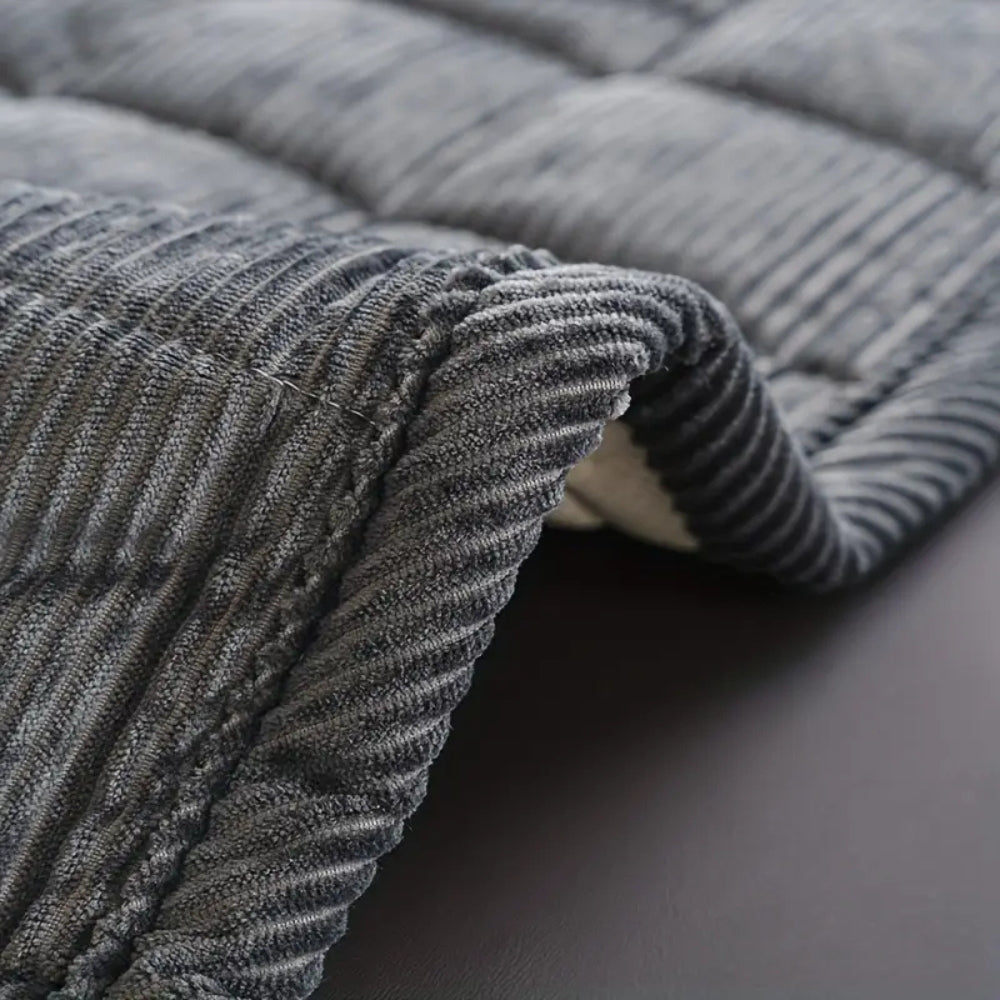 Sofa Seat Cover | Padded Grid Design-Sofa Cover-werune.com