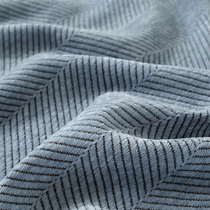Sofa Throw Blanket | Herringbone Fringe Design-Blanket-werune.com