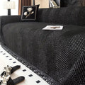 Sofa Throw Blanket | Textured Fringe Cover-Blanket-werune.com