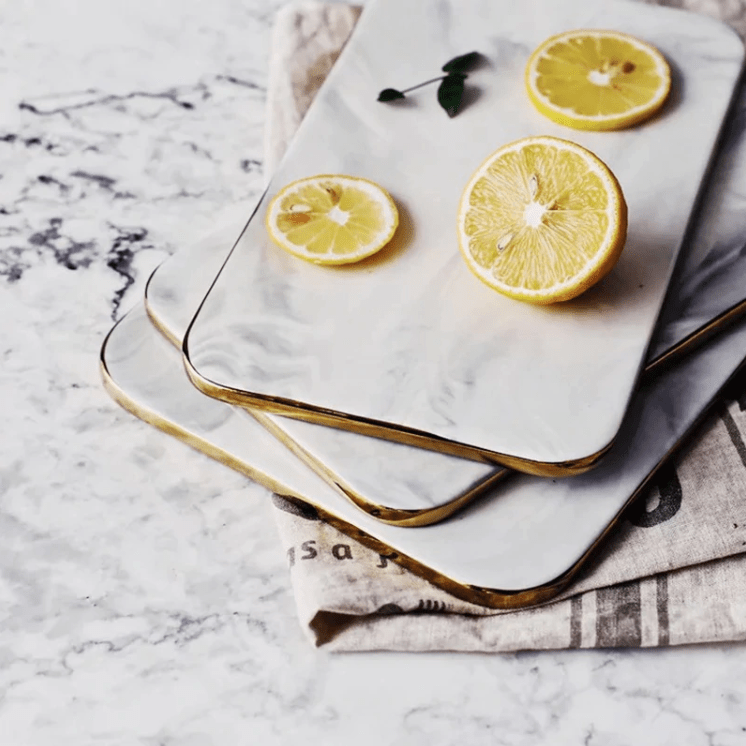 Stone Cutting Board | Rectangular Serving And Preparation Surface-CuTting-werune.com