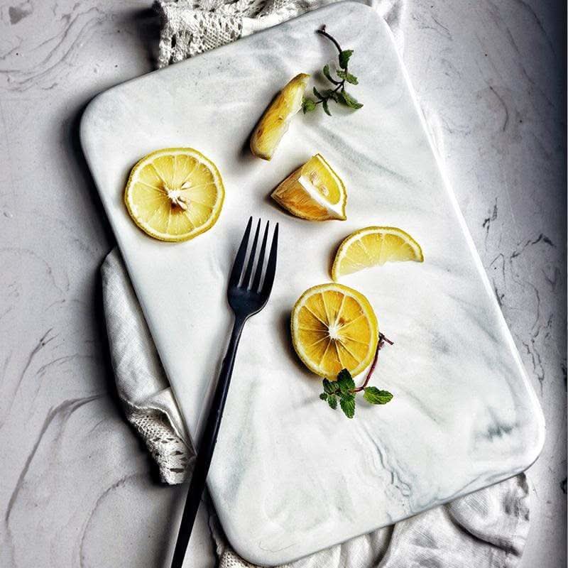 Stone Cutting Board | Rectangular Serving And Preparation Surface-CuTting-werune.com