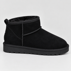Ankle Boots Suede Fur-Lined Chestnut Women's – Winter, Casual, Everyday, Gift · Werune