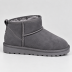 Ankle Boots Suede Fur-Lined Chestnut Women's – Winter, Casual, Everyday, Gift · Werune