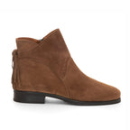 Ankle Boots Suede Tan Women's Flat Tassel Detail – Casual, Office · Werune