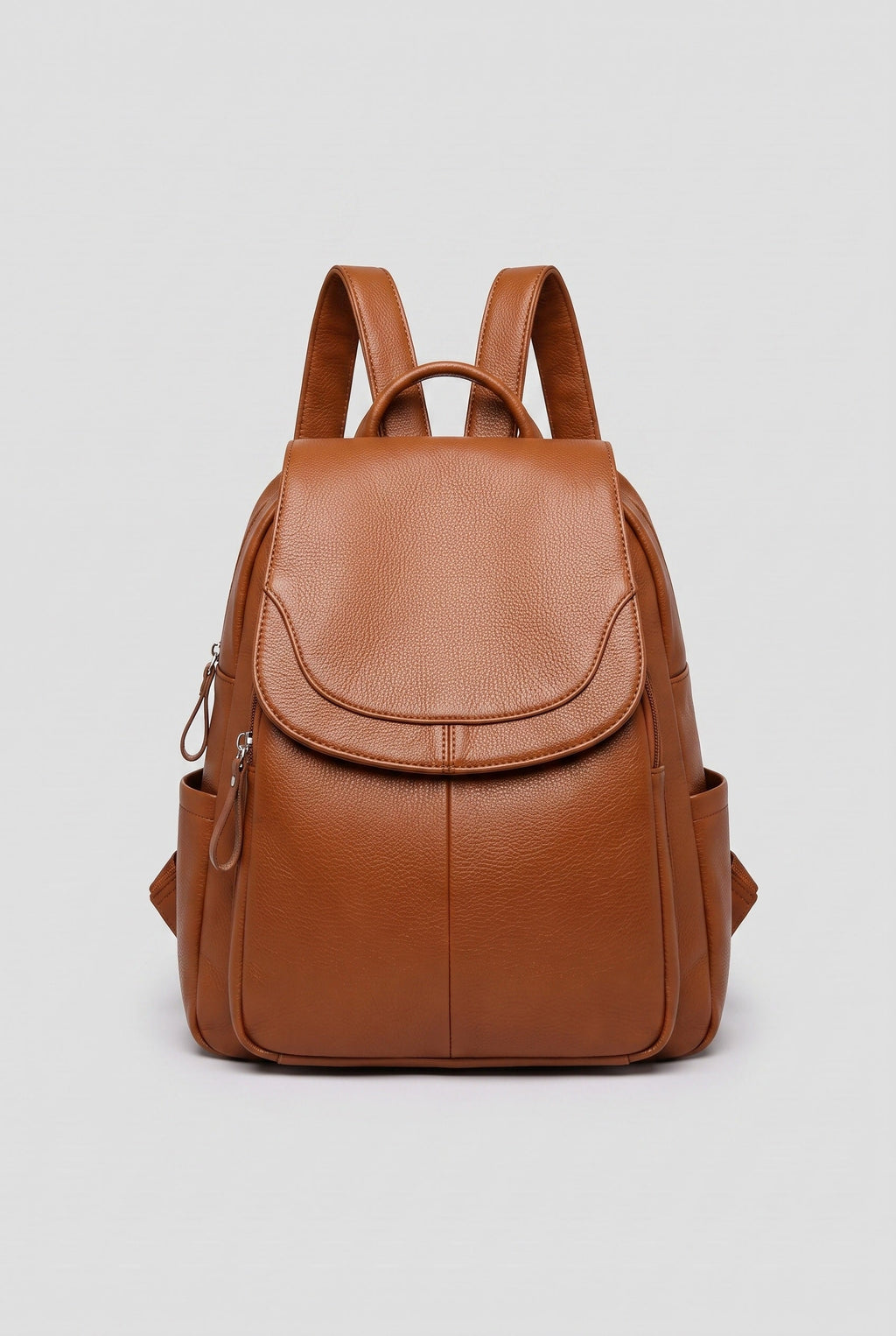Backpack Faux Leather Black Women's Anti-Theft Multi-Pocket – Casual, Travel, Office, Everyday Bag