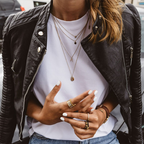 Biker Jacket Faux Leather Black Women's Zip Ribbed – Casual, Office Holiday Gift