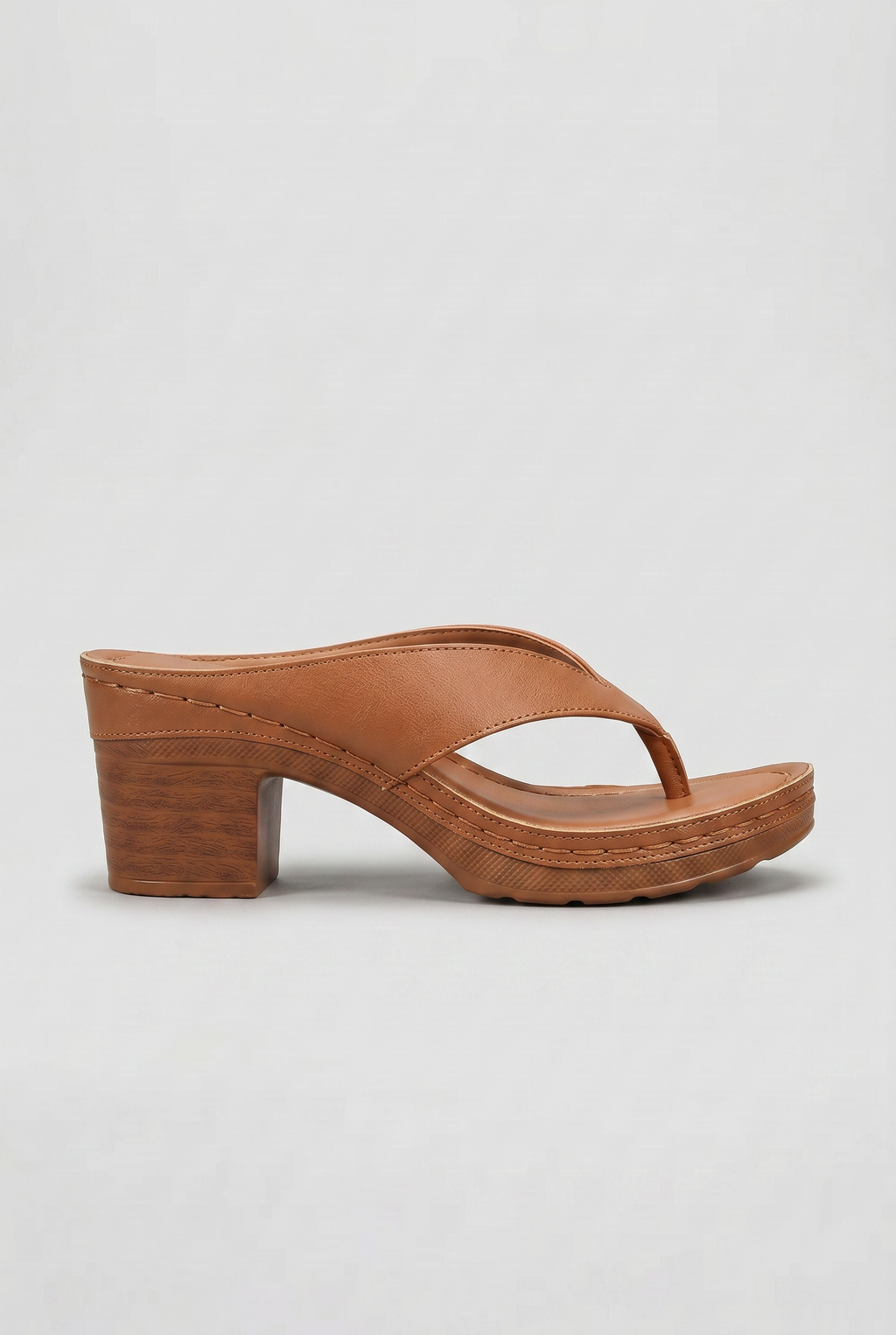 Block Heel Thong Sandals Gold Platform Women's – Casual, Office, Holiday, Gift · Werune