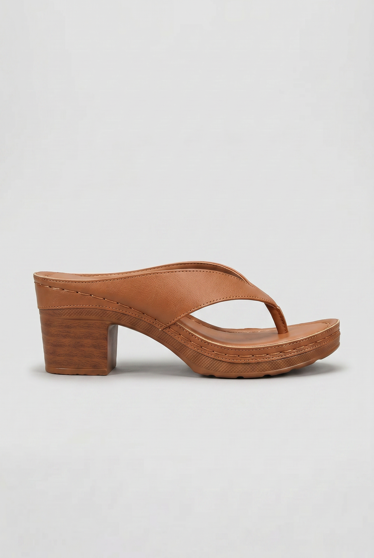 Block Heel Thong Sandals Gold Platform Women's – Casual, Office, Holiday, Gift · Werune