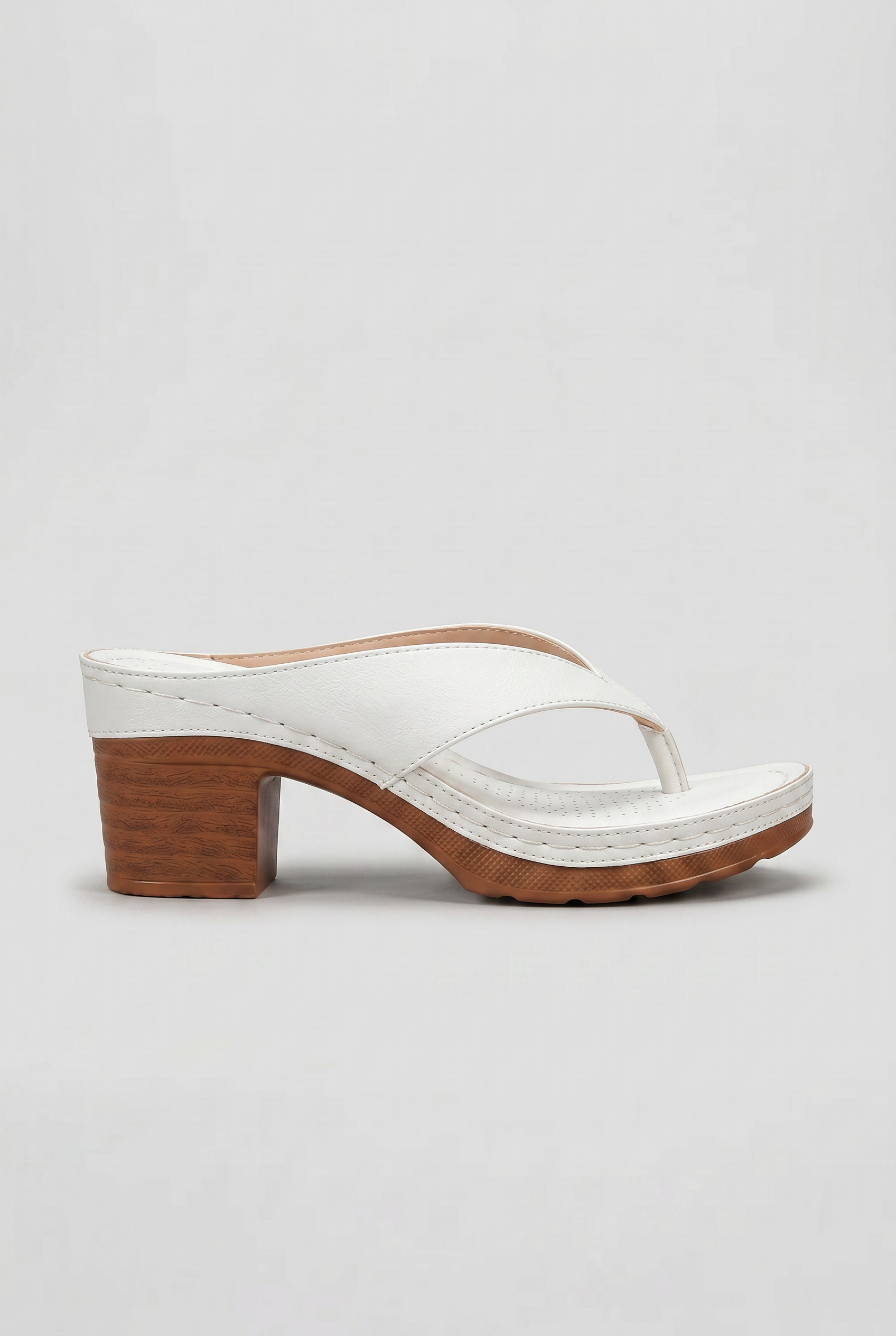 Block Heel Thong Sandals Gold Platform Women's – Casual, Office, Holiday, Gift · Werune