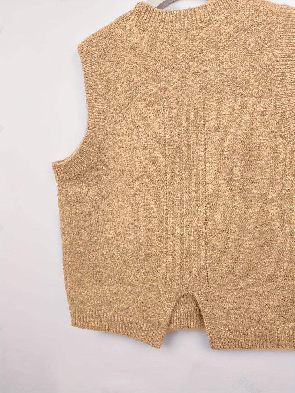 Cable Knit Sweater Vest Women's Sleeveless Crew Neck Jumper Tank – Casual, Office, Layering, Gift