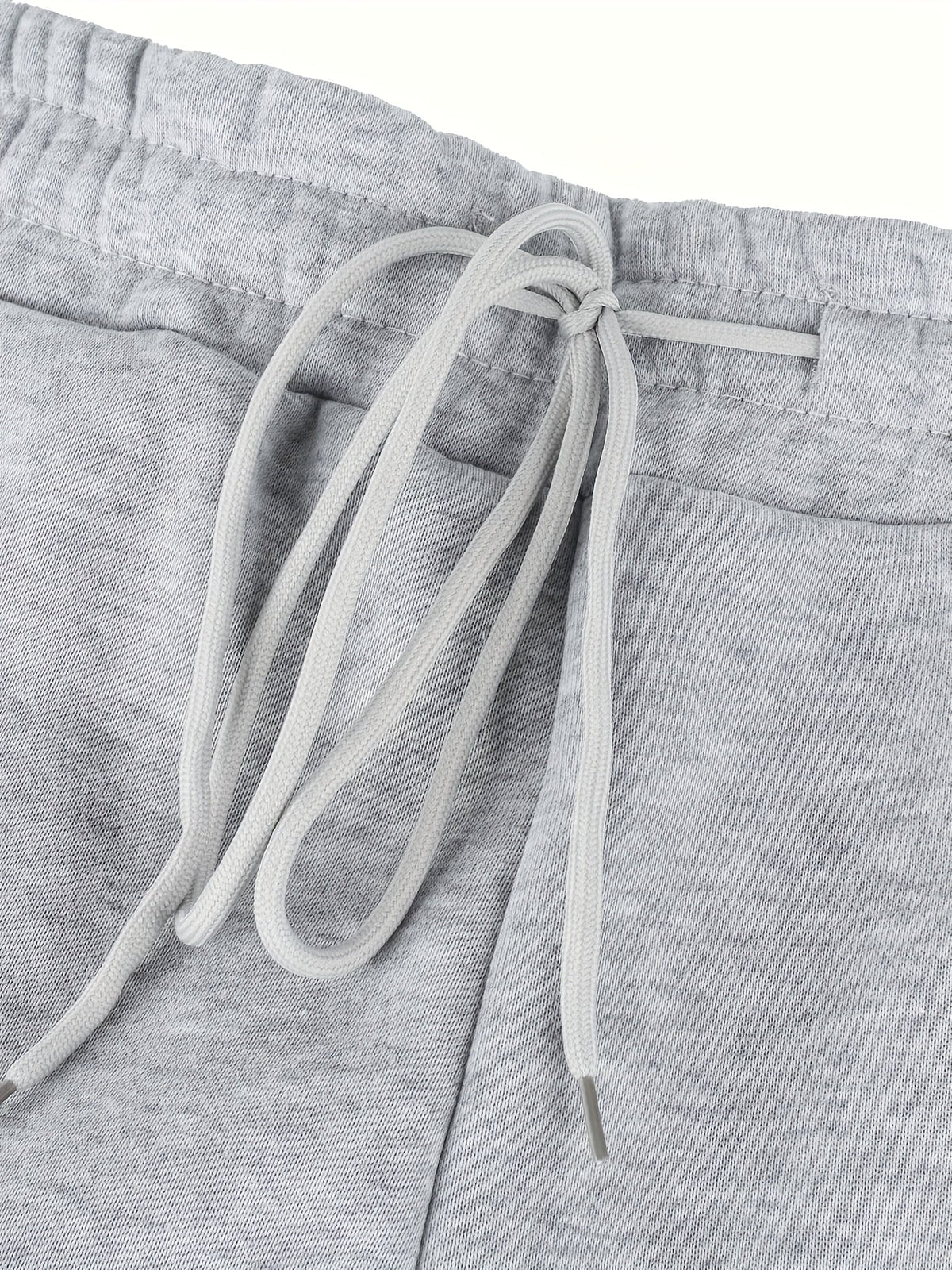 Cargo Joggers Grey Drawstring Wide-Leg Women's – Casual, Loungewear · Werune