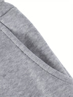 Cargo Joggers Grey Drawstring Wide-Leg Women's – Casual, Loungewear · Werune
