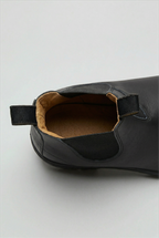 Chelsea Boots Leather Look Black Men's Ankle Slip-On – Casual, Office, Everyday · Werune
