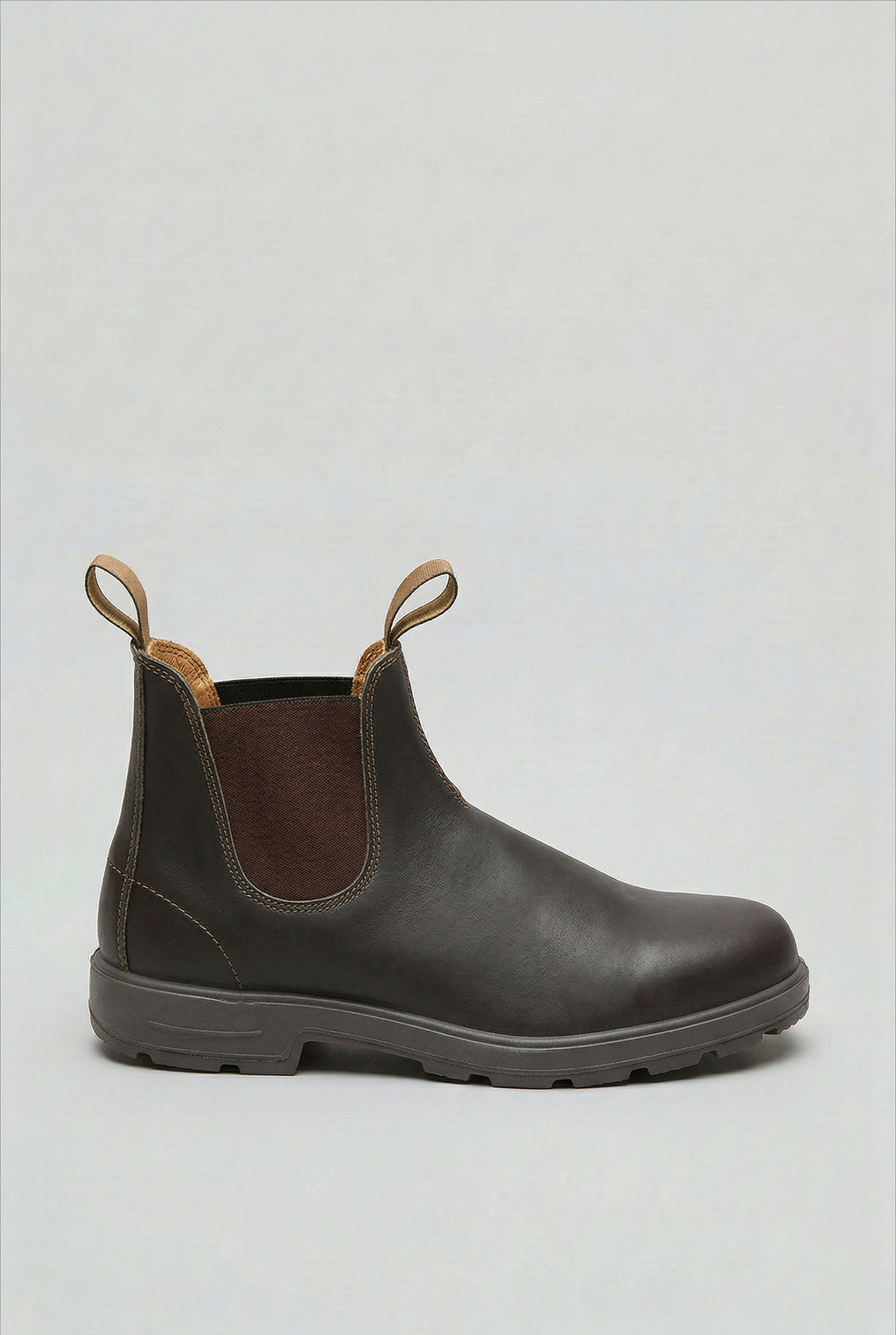 Chelsea Boots Leather Look Black Men's Ankle Slip-On – Casual, Office, Everyday · Werune