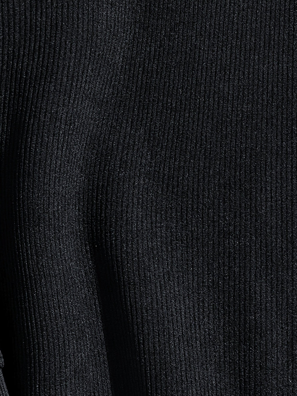 Corduroy Sweatshirt Men's Layered Crewneck Dark Grey Ribbed Pullover – Casual, Everyday Wear