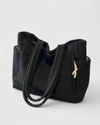 Corduroy Tote Bag Green Women's Handbag Shoulder Bag – Casual, Office, Everyday, Gift