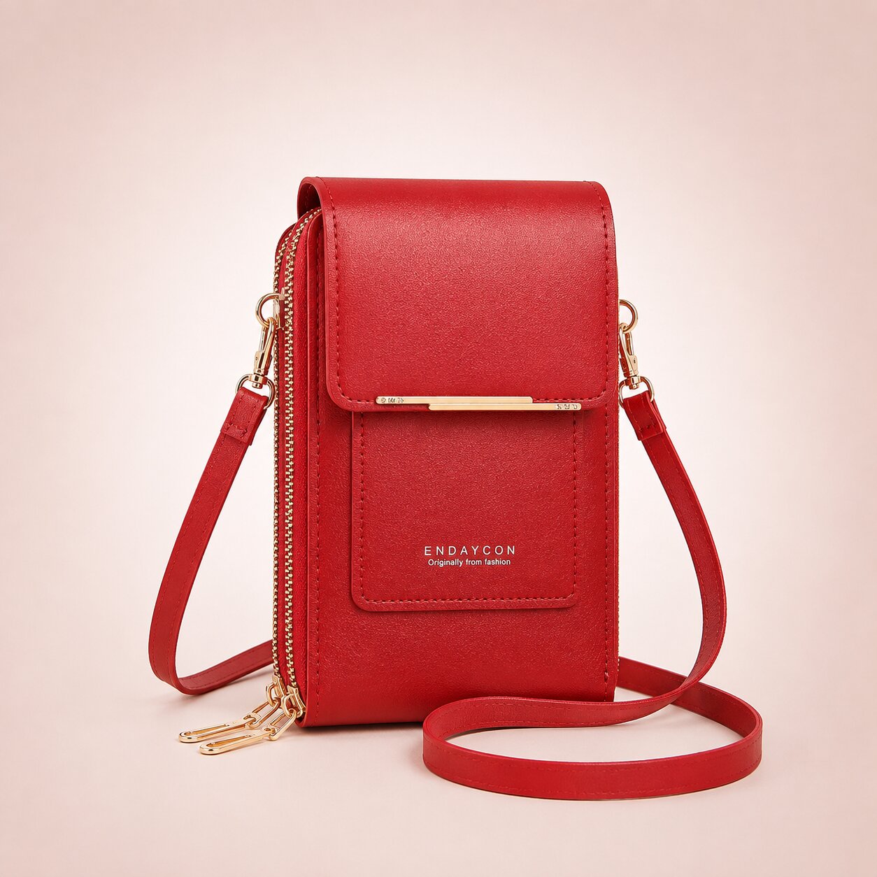 Crossbody Phone Bag | Double Zip · Werune