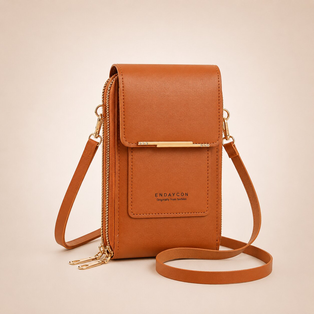 Crossbody Phone Bag | Double Zip · Werune