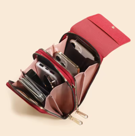 Crossbody Phone Bag | Double Zip · Werune
