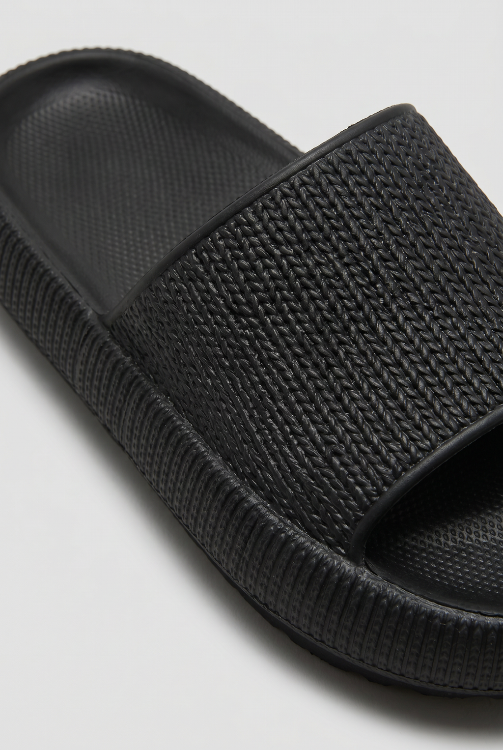 Cushioned Slide Sandals Black EVA Women's Non-Slip Quick-Dry – Casual, Holiday, Everyday Comfort